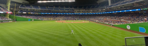 Seat view from Bullpen Reserved First Base