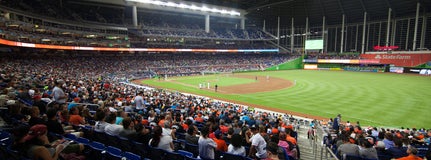 Seat view from Baseline Reserved B First Base