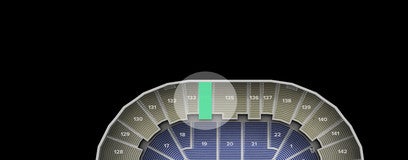 Seat view from Upper Sideline