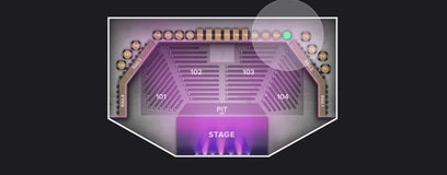 Seat view from Table