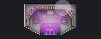 Seat view from Table