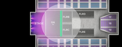 Seat view from Floor