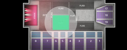 Seat view from Floor