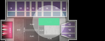 Seat view from Floor