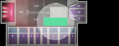 Seat view from Floor