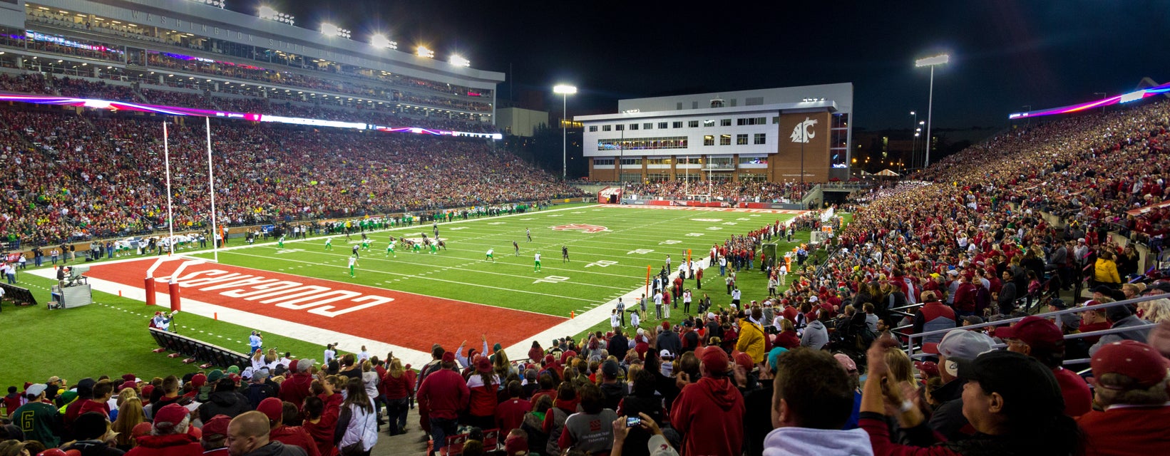Seat view from End Zone Reserved