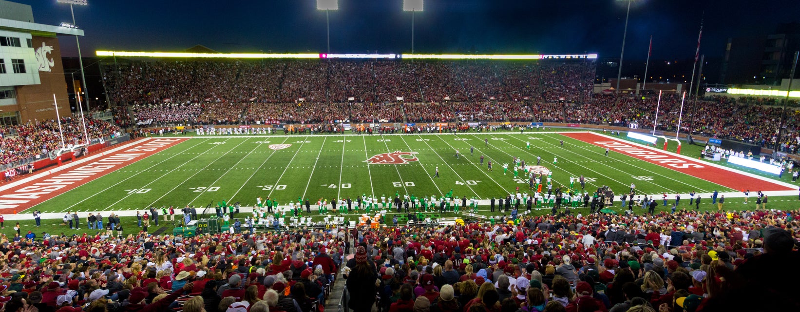 Seat view from Sideline