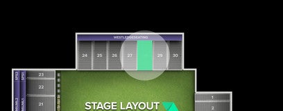 Seat view from Section