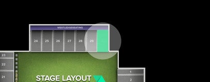 Seat view from Section