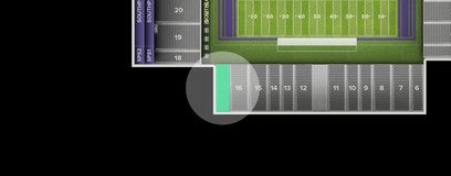 Seat view from Section
