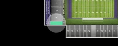 Seat view from Section