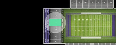 Seat view from Section