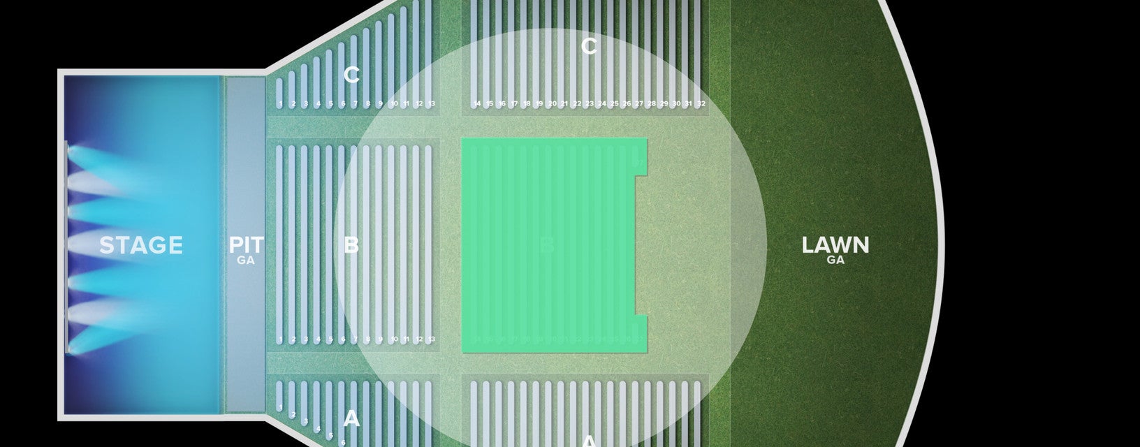 Seat view from Section