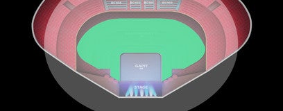 Seat view from GALOWERLEVEL
