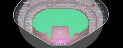 Seat view from LOWERLEVEL