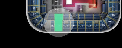 Seat view from Lower