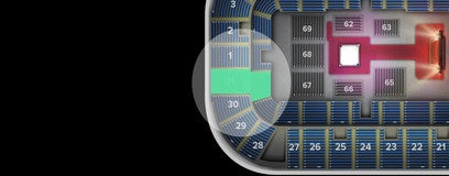 Seat view from Lower