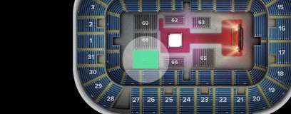 Seat view from Floor