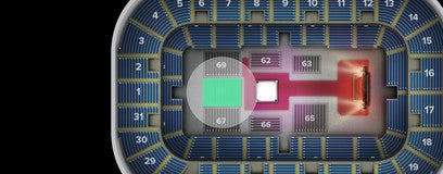 Seat view from Floor