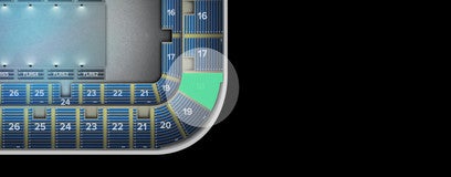 Seat view from Upper