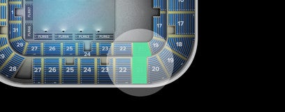 Seat view from Lower