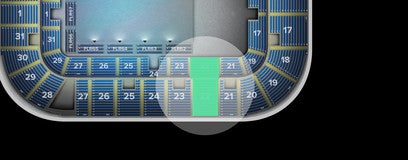 Seat view from Upper