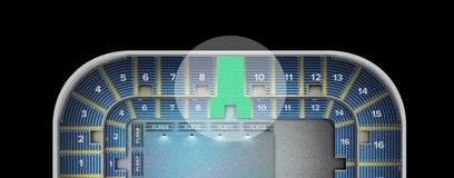 Seat view from Upper