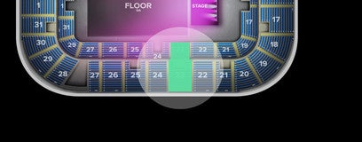 Seat view from Lower
