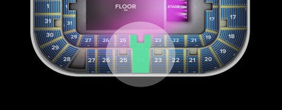 Seat view from Upper