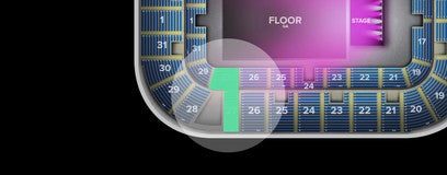 Seat view from Upper