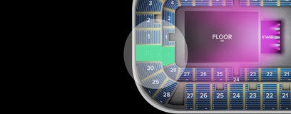 Seat view from Upper