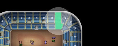 Seat view from Lower