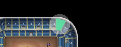 Seat view from Lower