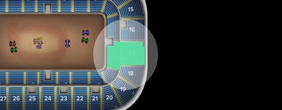 Seat view from Lower