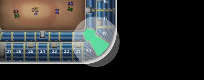 Seat view from Lower