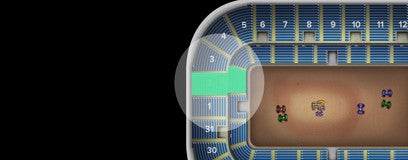 Seat view from Lower