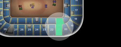 Seat view from Lower