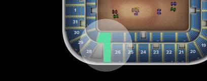 Seat view from Lower