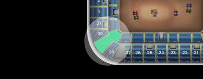 Seat view from Lower