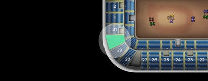 Seat view from Lower