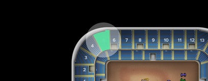 Seat view from Lower