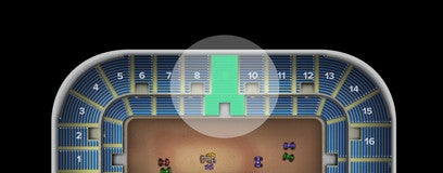 Seat view from Lower