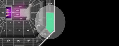 Seat view from Upper