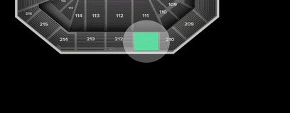 Seat view from Upper