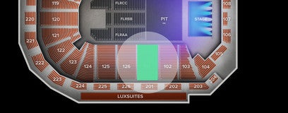 Seat view from Lower