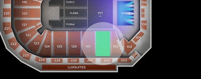 Seat view from Lower