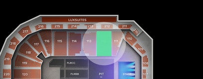 Seat view from Lower