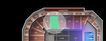Seat view from Lower