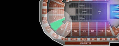 Seat view from Lower