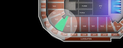Seat view from Lower